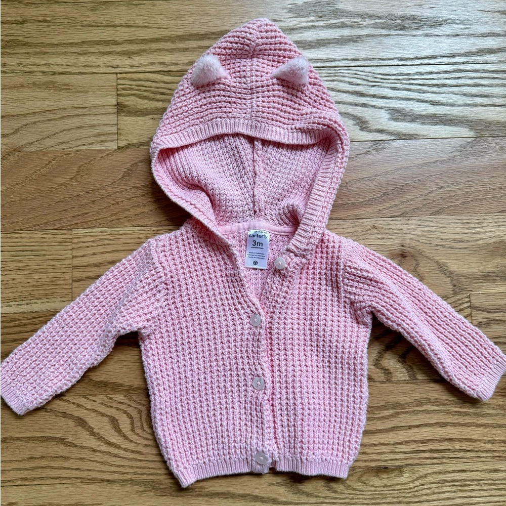Carter’s hoodie 3 months